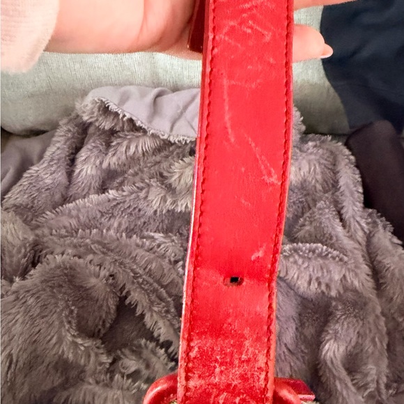 Gucci Red and Beige Shoulder Bag - Picture 8 of 14